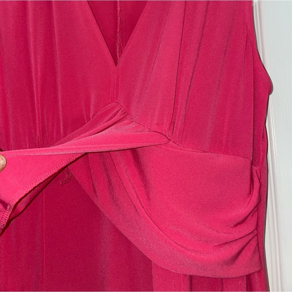 Lana‎ Lee Petite Pink Midi Vintage Dress, size Medium, EUC - Picture 11 of 13